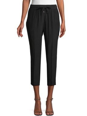 ATM Anthony Thomas Melillo Cropped Pull-On Pant in Black - Size XS